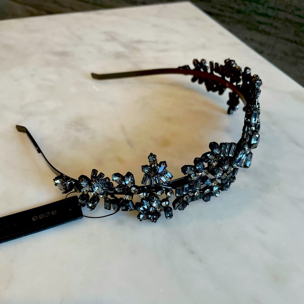 BCBG Crystal hair band.